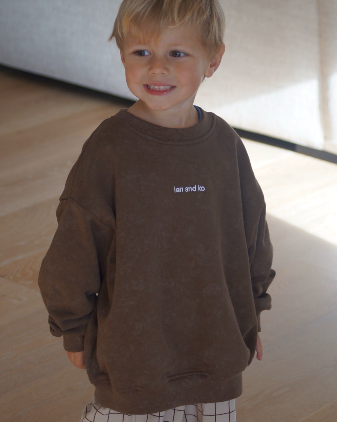 Washed oversized LK Jumpers