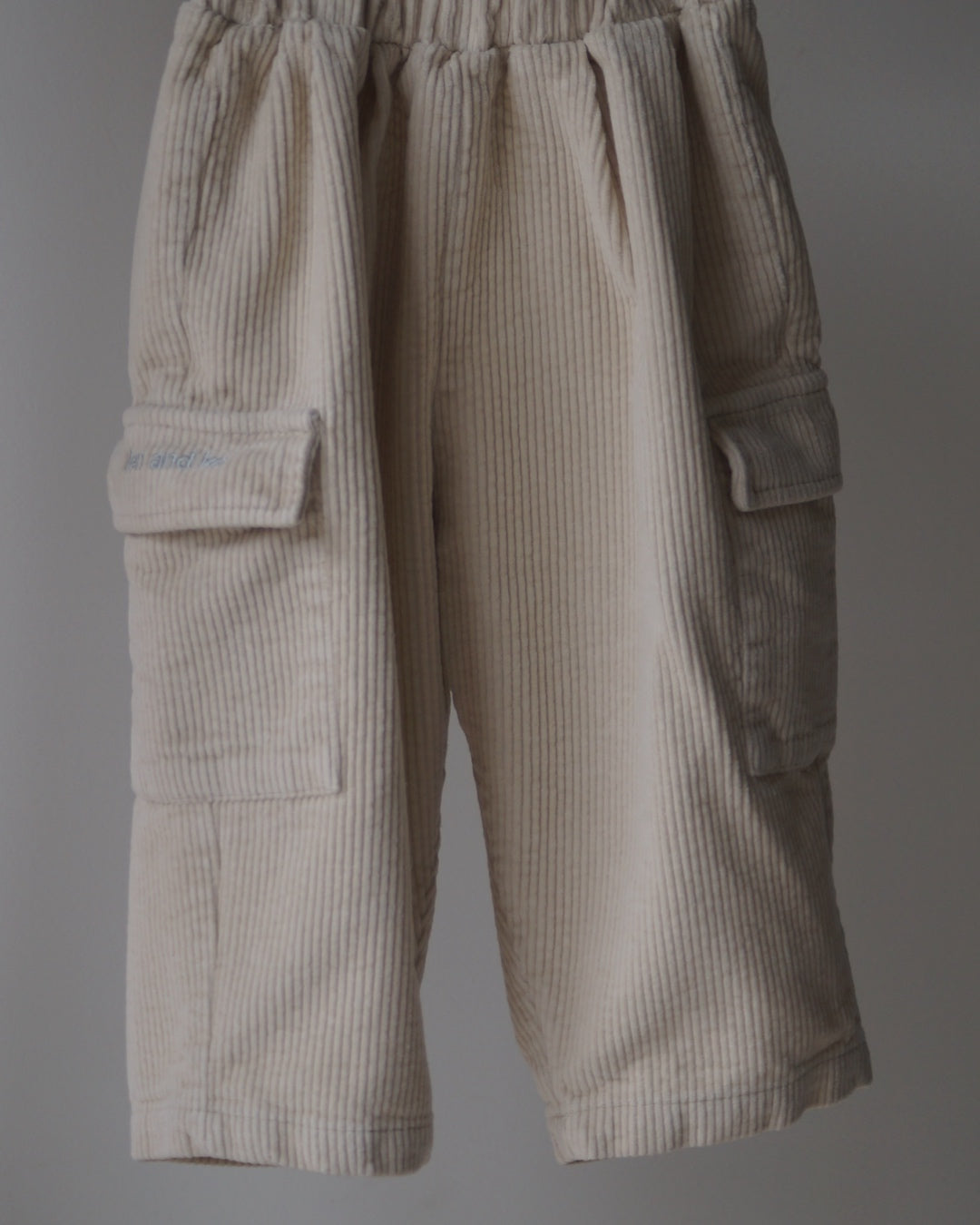 Cargo Corduroy Pants | Cream