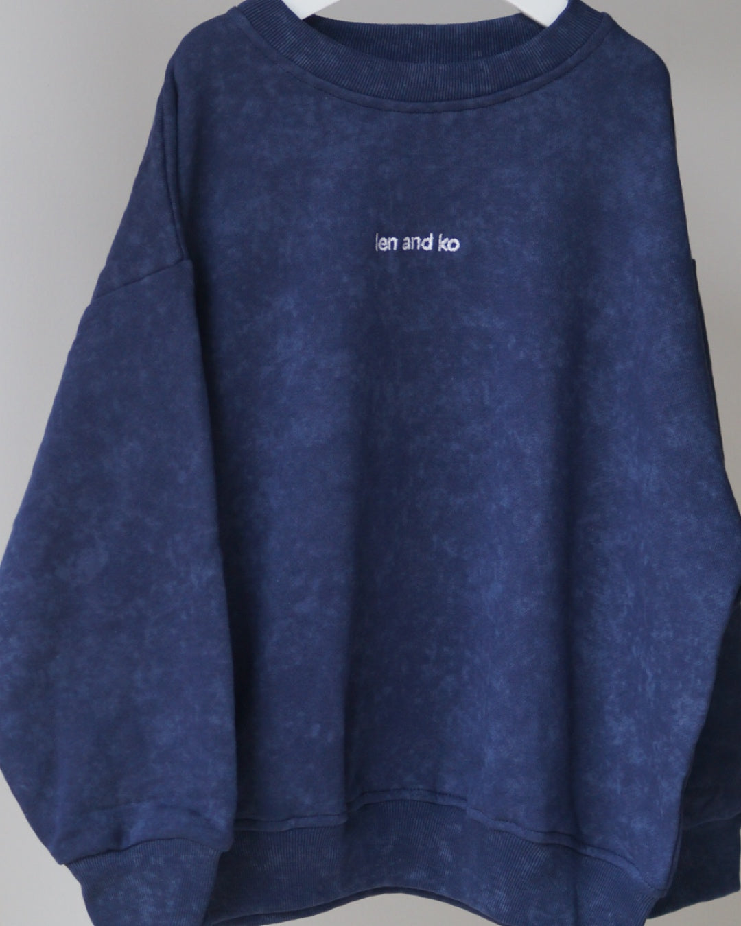 Washed oversized LK Jumpers