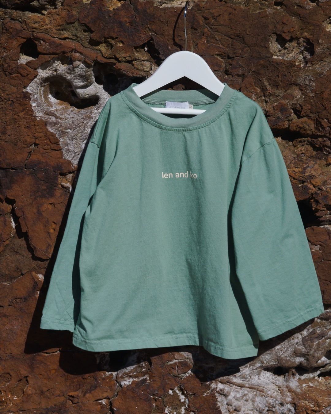 Long Sleeve Tee | Seafoam
