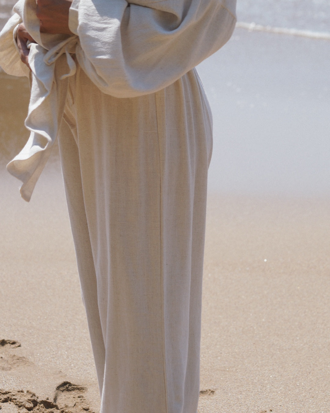 Isla Pants - Oatmeal | APRIL PRE ORDER