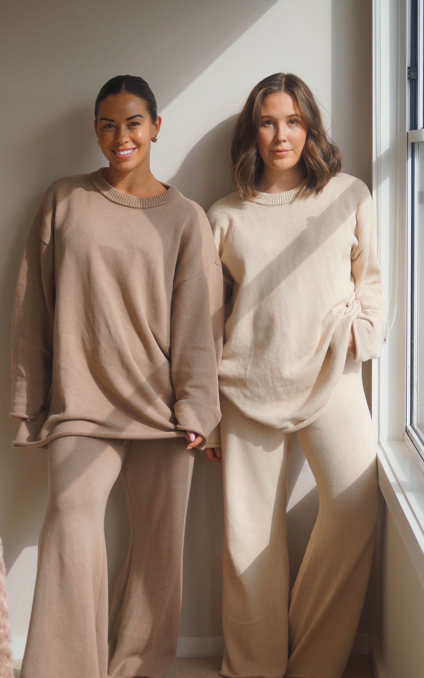 women’s slouch knit set