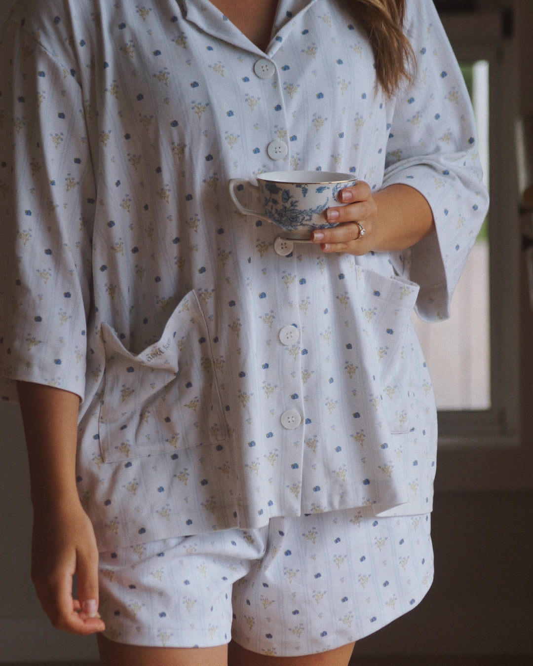 Women's Pyjama Shorts | Into The Meadow