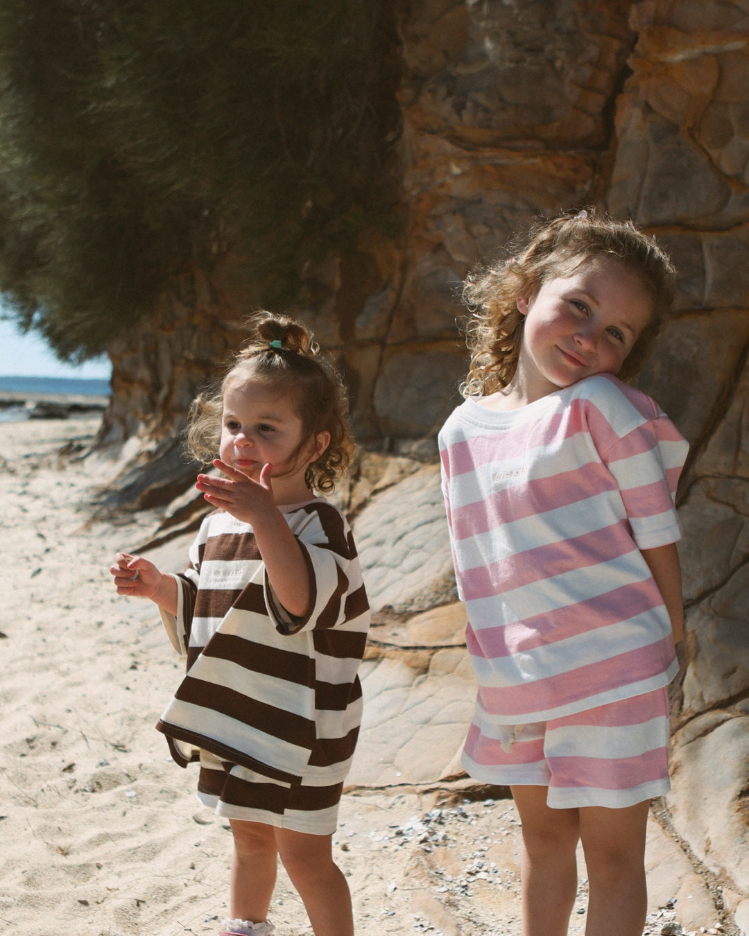 Stripe Shorts | Baby Pink