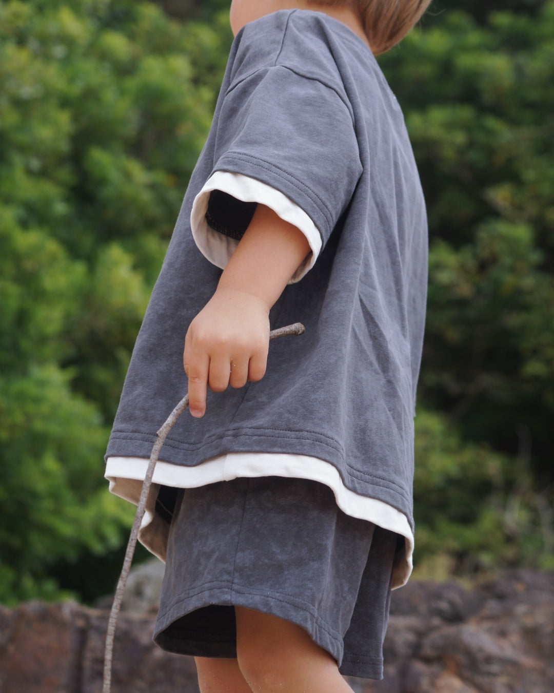 Banks Staple Tee | Charcoal