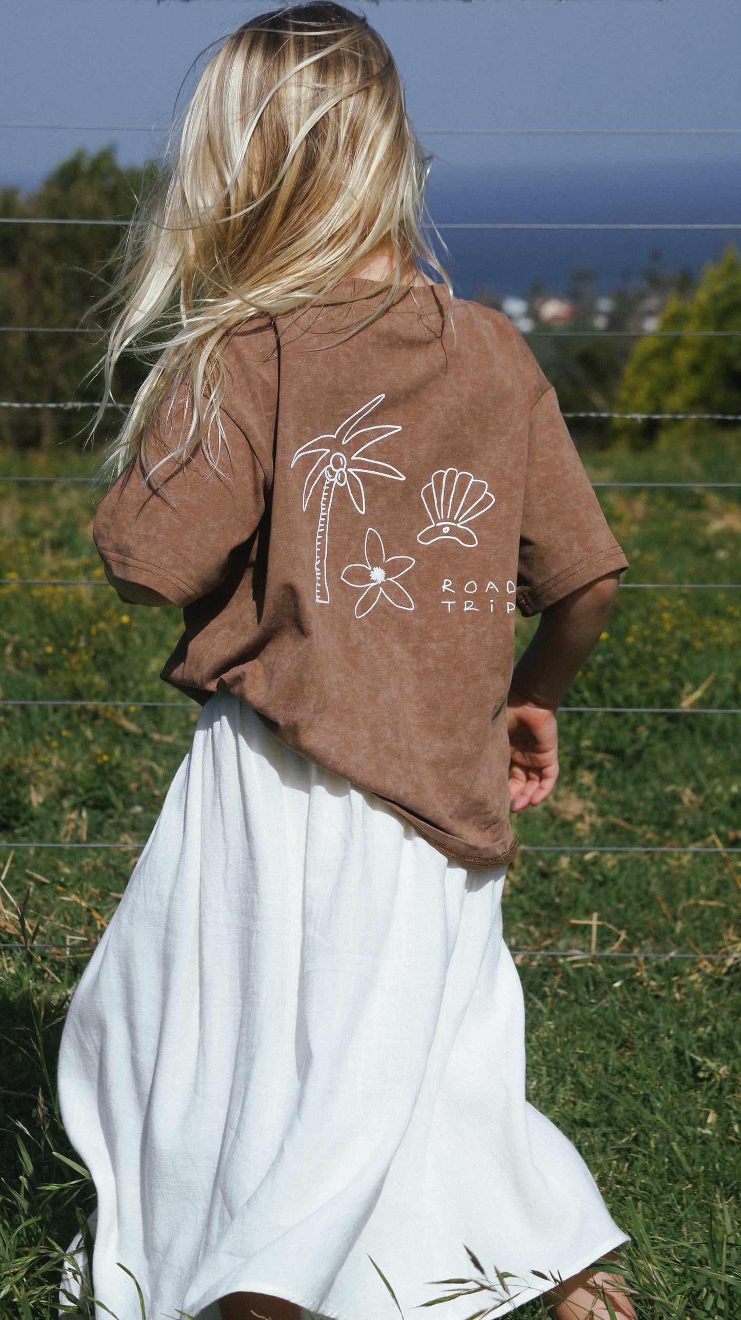 maxi skirt | cream