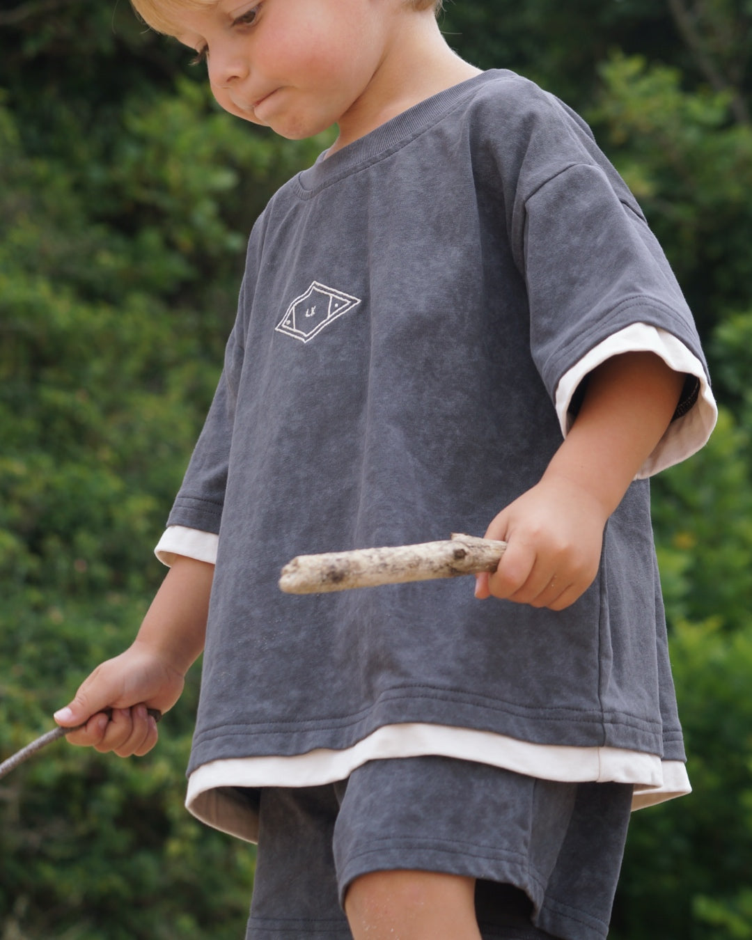 Banks Staple Tee | Charcoal