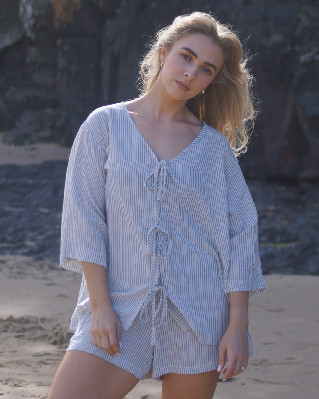 stripe set | Opal