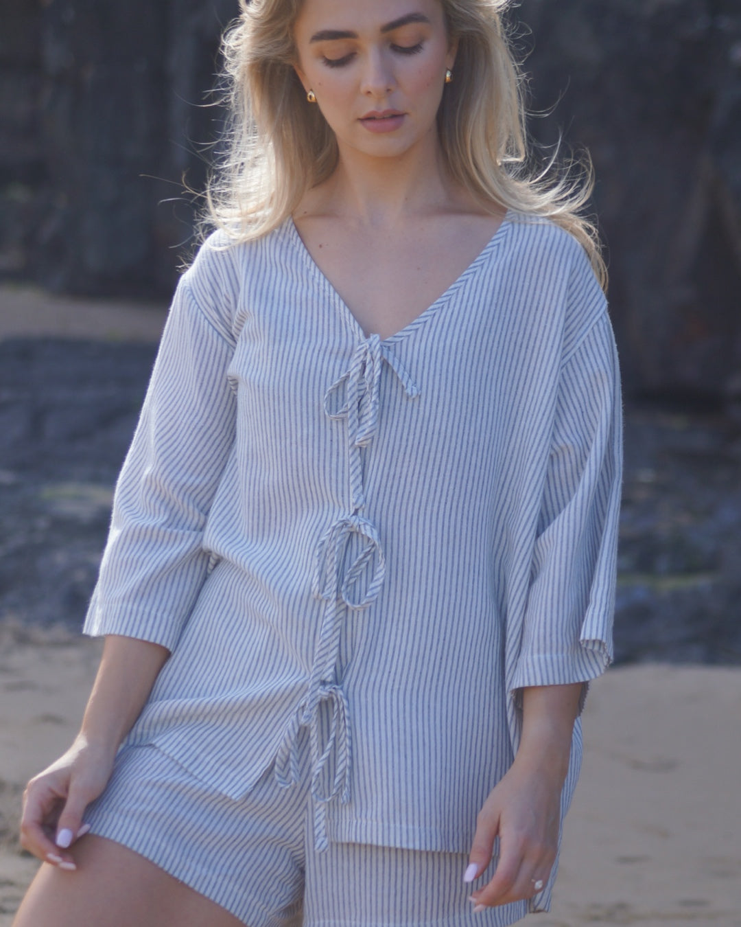 stripe set | Opal