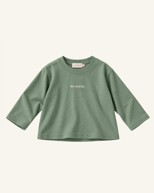 Long Sleeve Tee | Seafoam