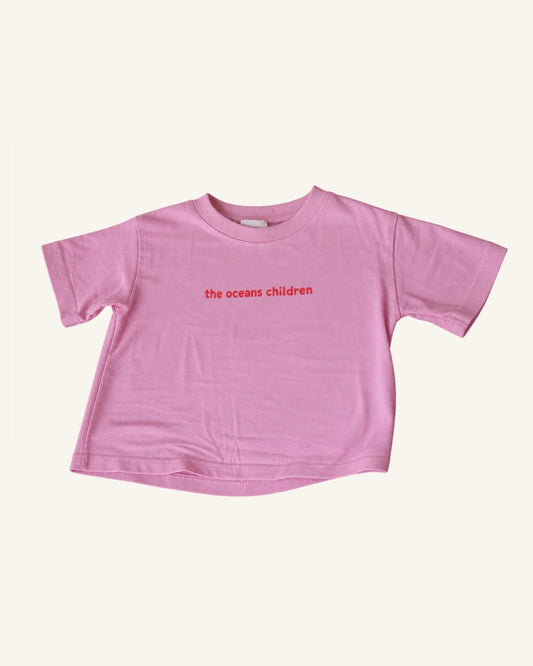 The Oceans Children Tee | Coral
