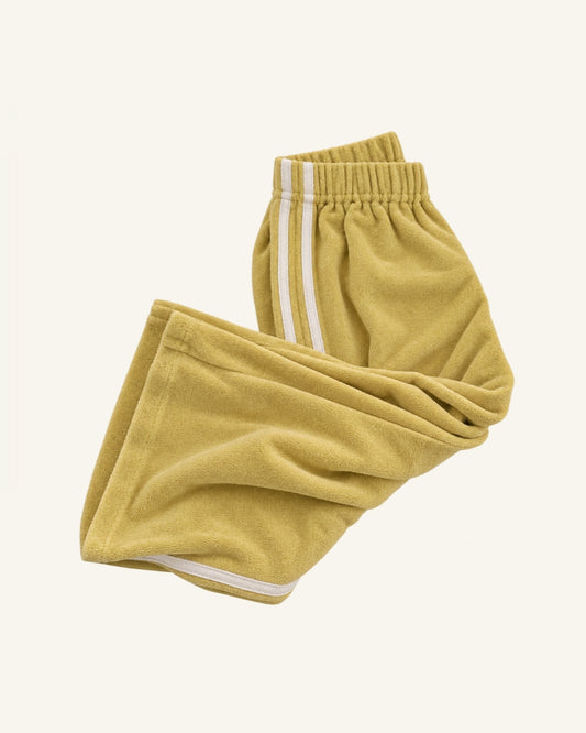 Women’s terry pants | Mustard Yellow