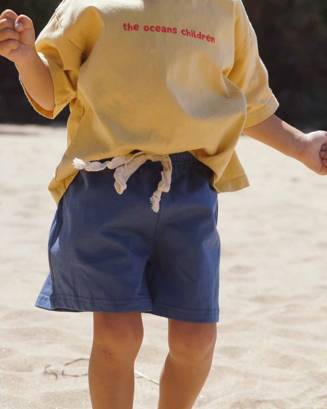 Cotton Shorts | Ocean Blue