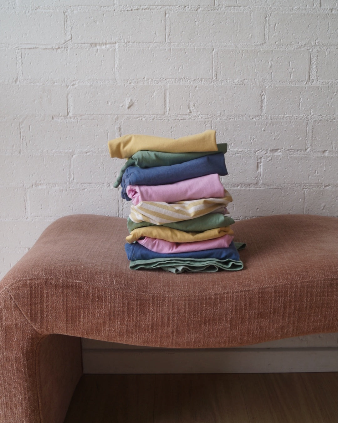 Cotton Stripe Shorts | Lilac