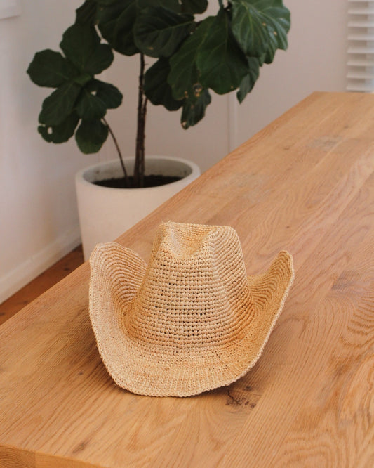 Cowboy Hat | Natural | PRE ORDER