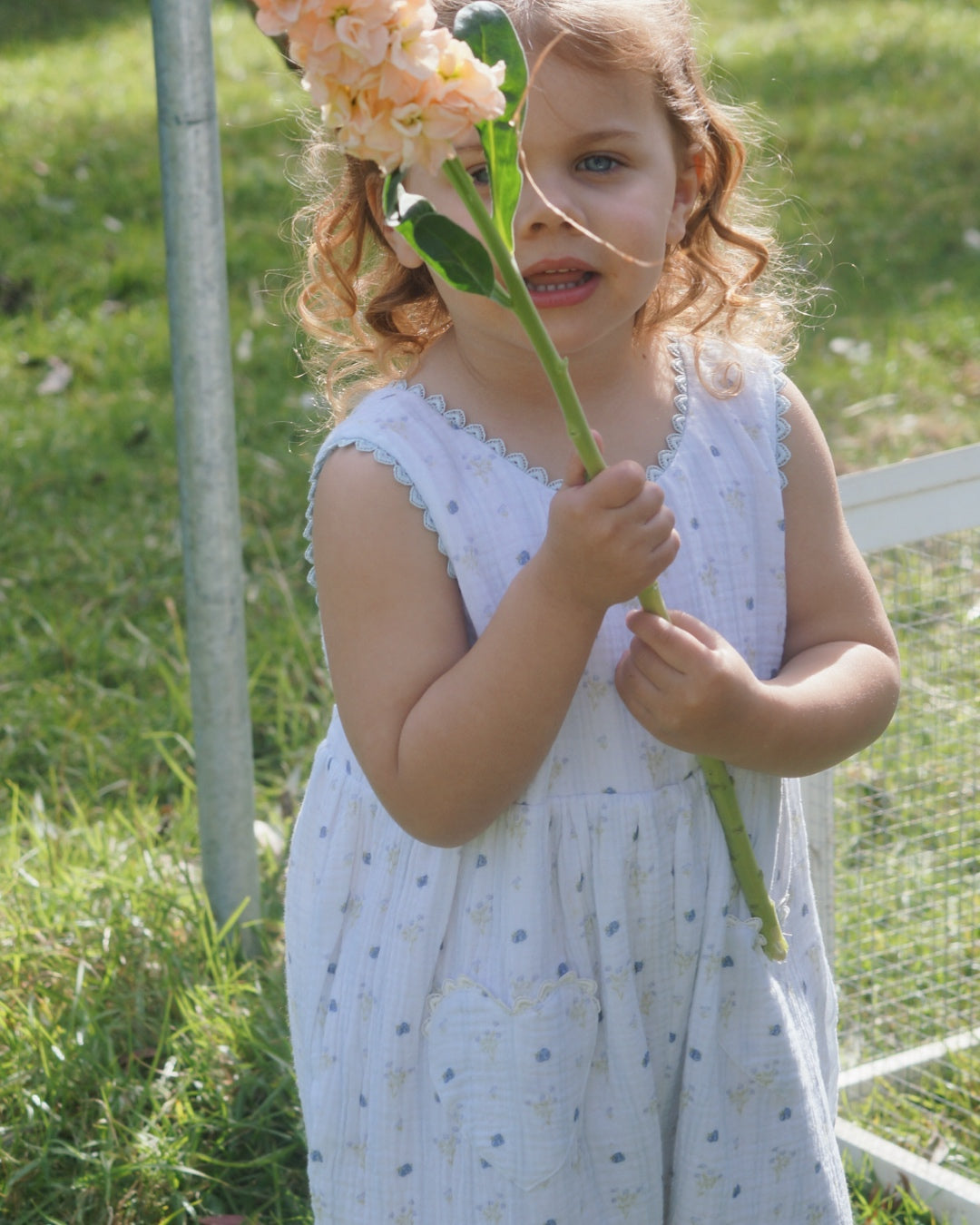 Girls Romper - Into The Meadow