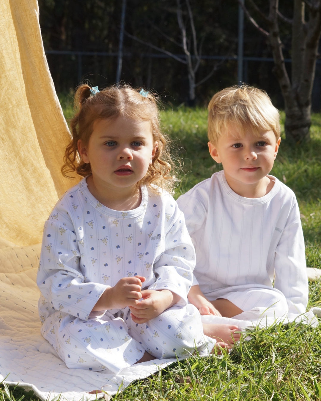 Girls Pyjama Set - Into The Meadow