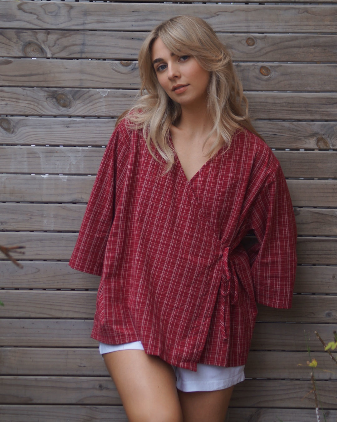 Women's Gingham Set | Cherry