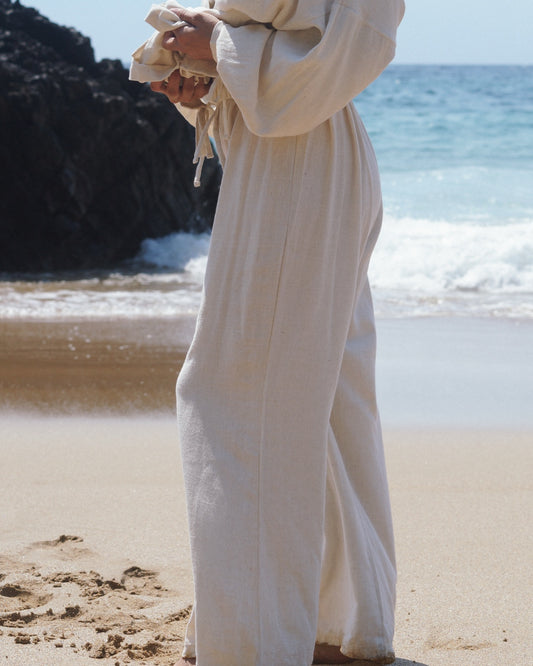 Isla Pants - Oatmeal | APRIL PRE ORDER