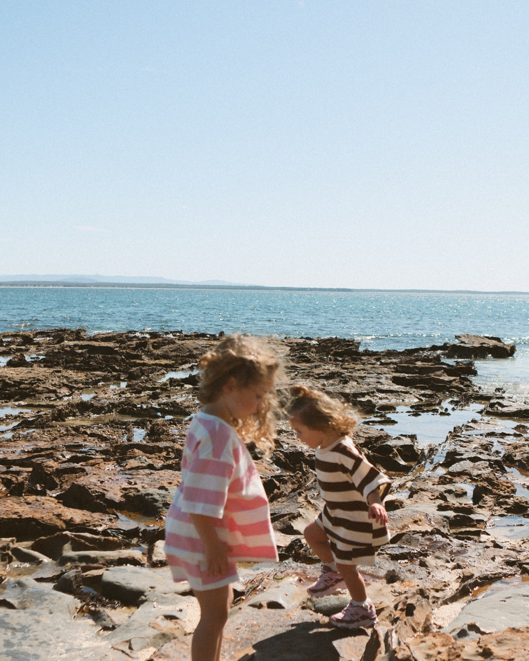 Stripe Tee | Baby Pink